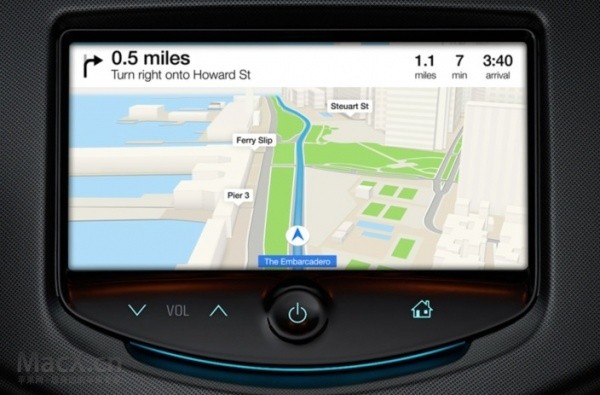 ios in the car 功能可通过airplay方式实现